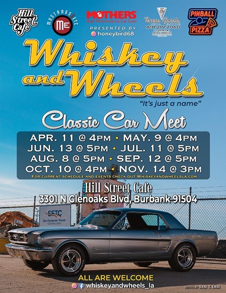 Whiskey And Wheels flyer 2026 season